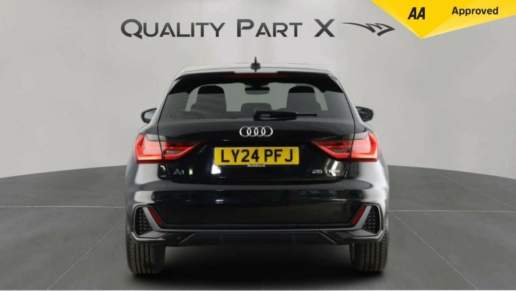 Audi A1 Hatchback LY24PFJ Black #6