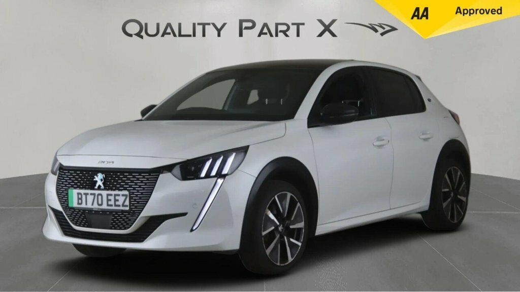 Peugeot e-208 Gt Line BT70EEZ White #3