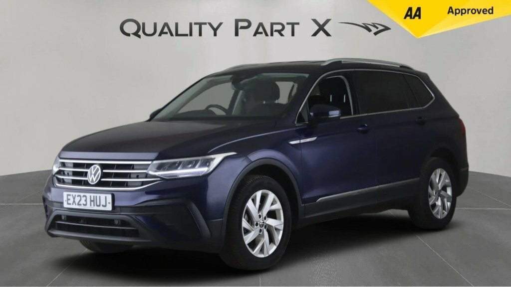Volkswagen Tiguan Allspace Suv EX23HUJ Blue #3