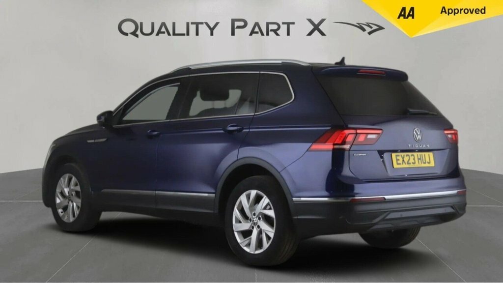 Volkswagen Tiguan Allspace Suv EX23HUJ Blue #5