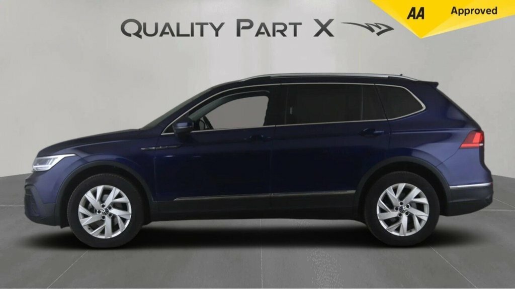 Volkswagen Tiguan Allspace Suv EX23HUJ Blue #4