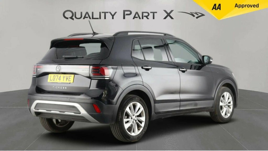 Volkswagen T-Cross Suv LO74YVE Black #5