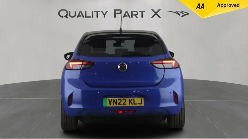 Vauxhall Corsa-e Hatchback VN22KLJ Blue #6
