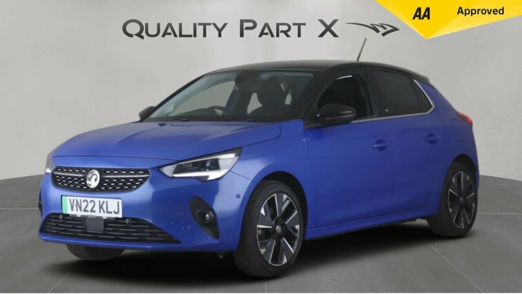Vauxhall Corsa-e Hatchback VN22KLJ Blue #3