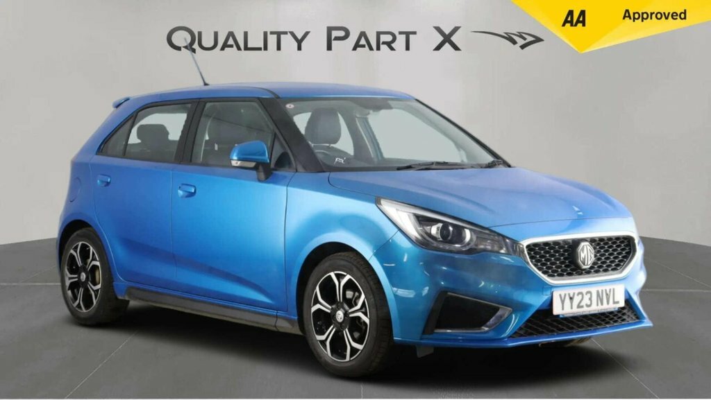 MG MG3 Hatchback Blue