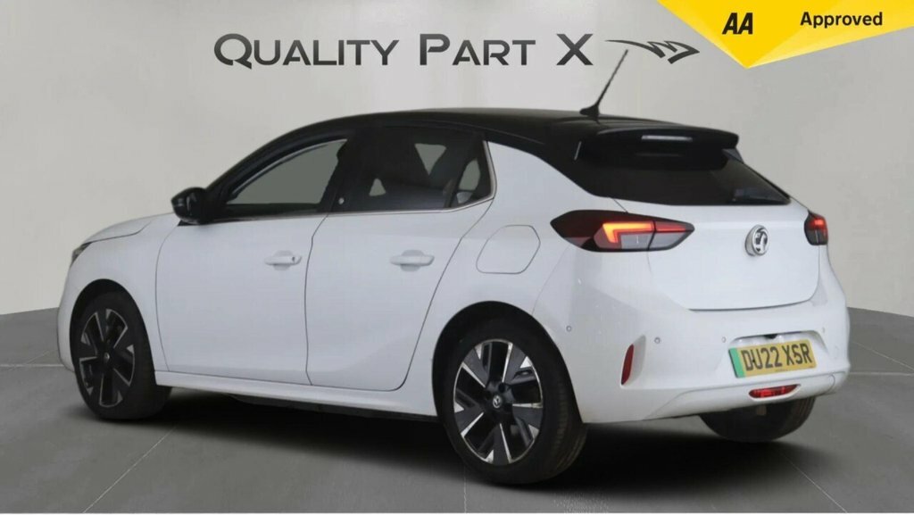 Vauxhall Corsa-e Hatchback DU22XSR White #5