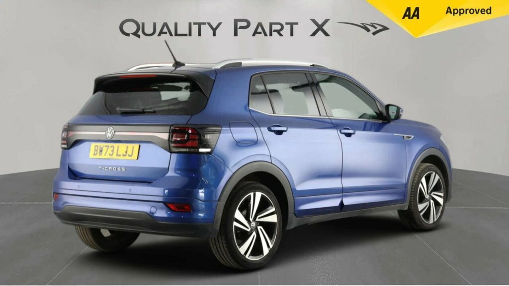 Volkswagen T-Cross Suv BW73LJJ Blue #3