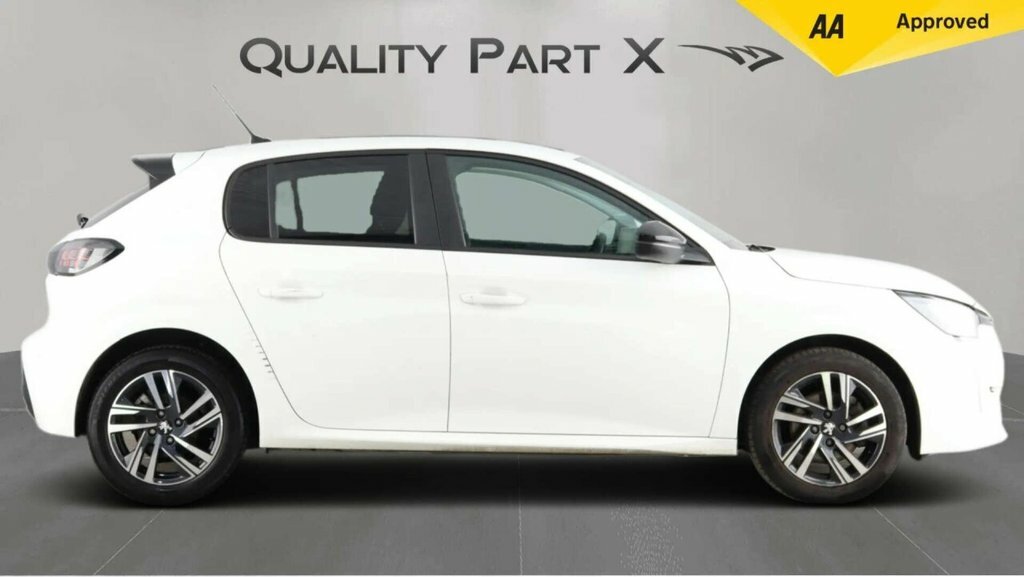 Peugeot 208 Hatchback MD23GDV White #4