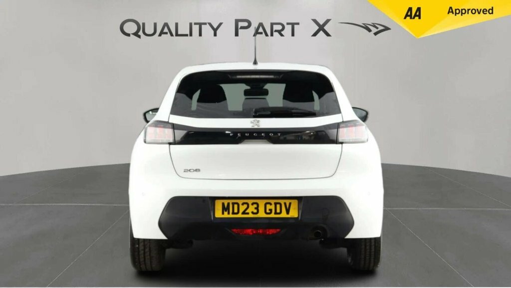 Peugeot 208 Hatchback MD23GDV White #6
