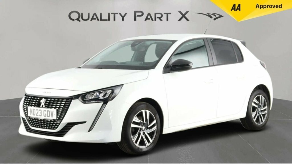Peugeot 208 Hatchback MD23GDV White #3