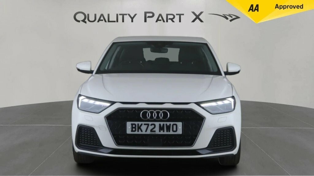 Audi A1 Hatchback BK72MWO White #2