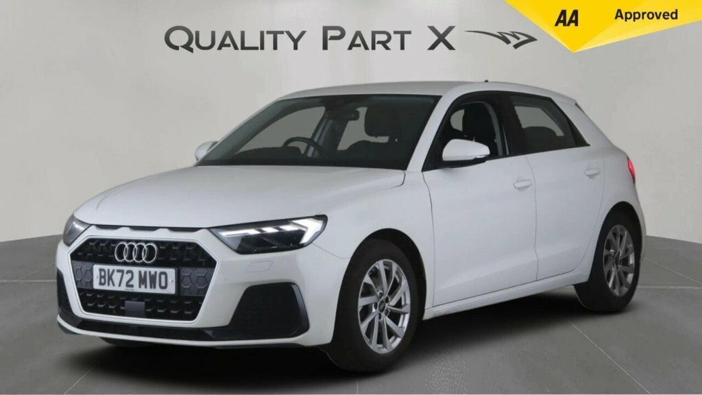 Audi A1 Hatchback BK72MWO White #3