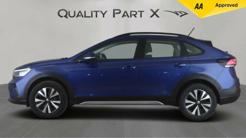 Volkswagen Taigo Suv Blue #4