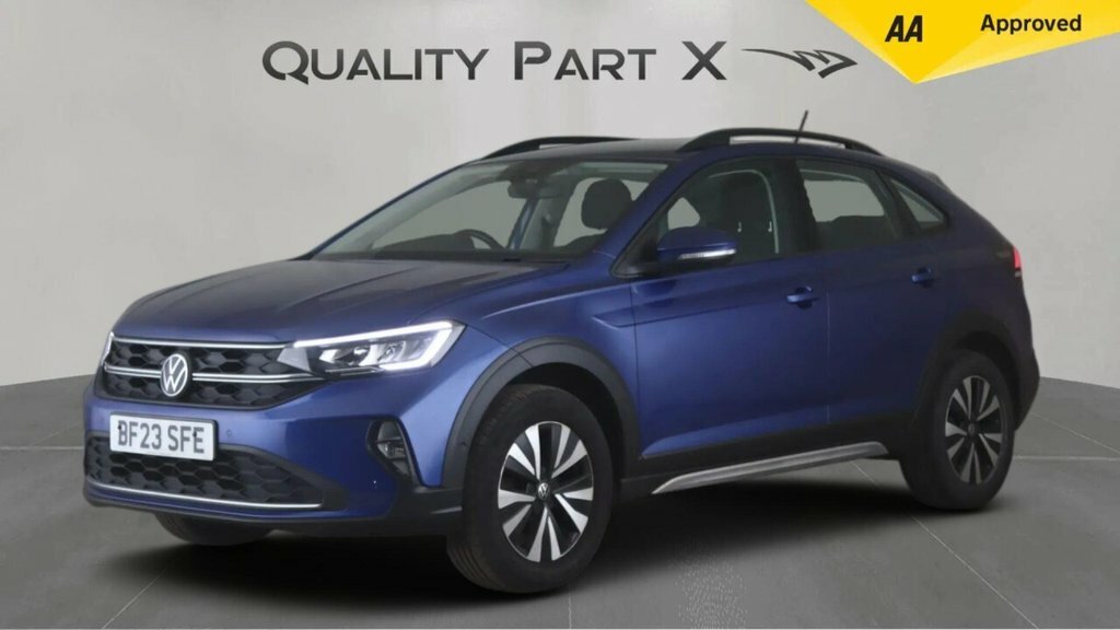 Volkswagen Taigo Suv Blue #3