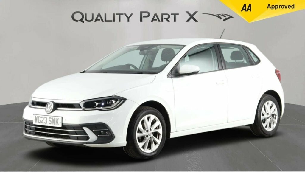 Volkswagen Polo Hatchback WG23SWK White #3
