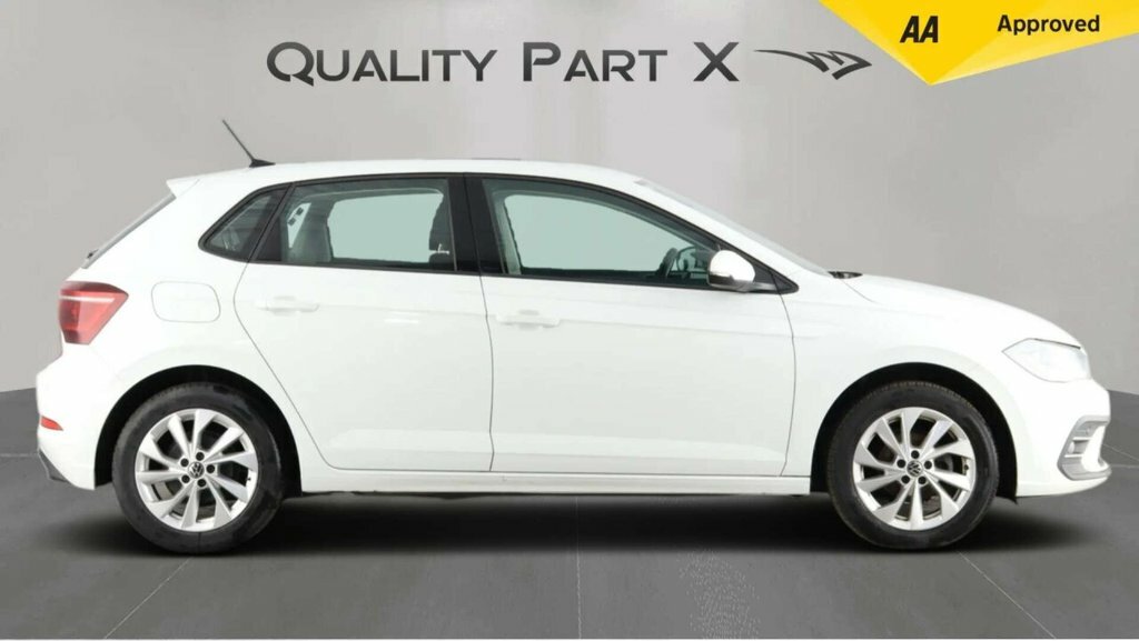 Volkswagen Polo Hatchback WG23SWK White #4