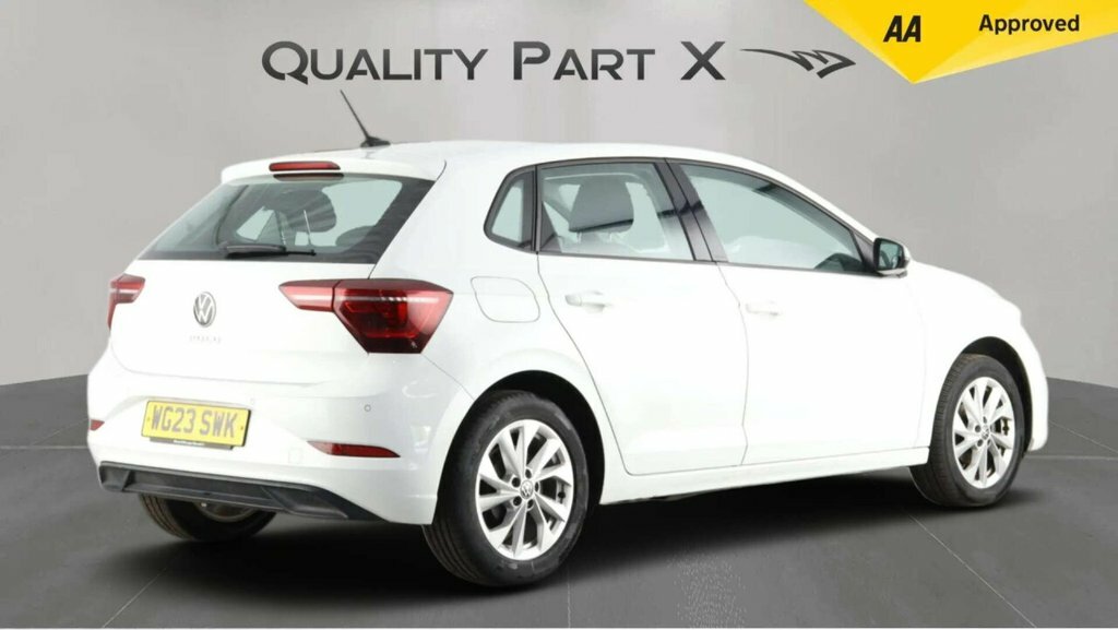 Volkswagen Polo Hatchback WG23SWK White #5