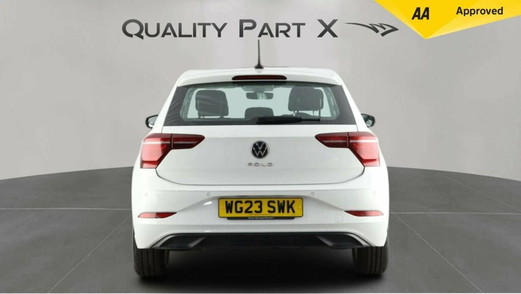 Volkswagen Polo Hatchback WG23SWK White #6