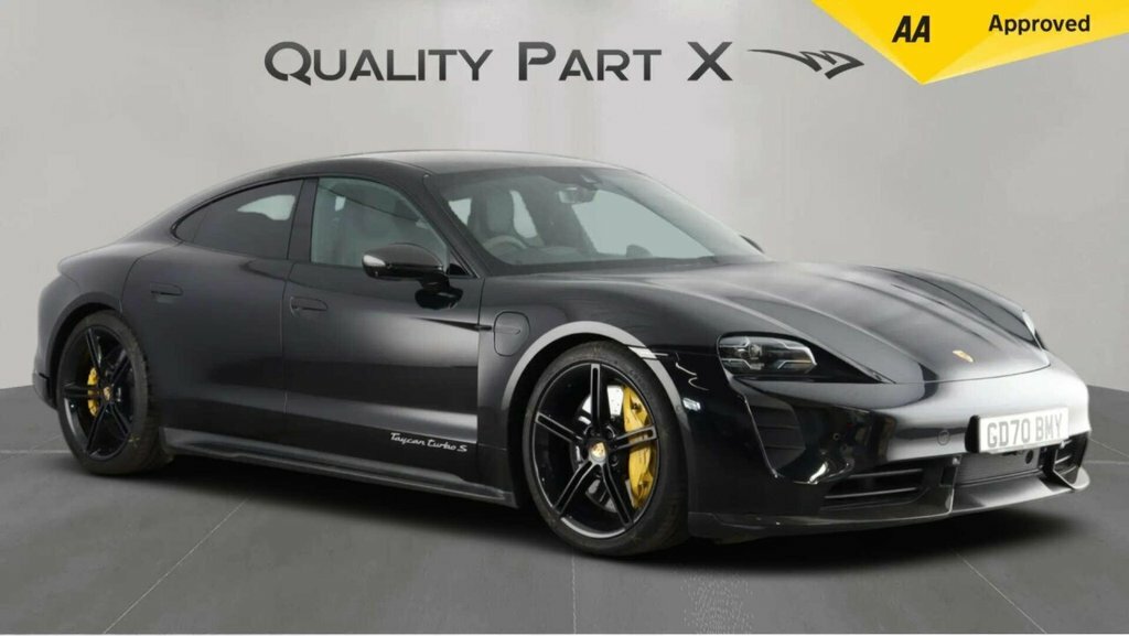 Porsche Taycan Saloon Black