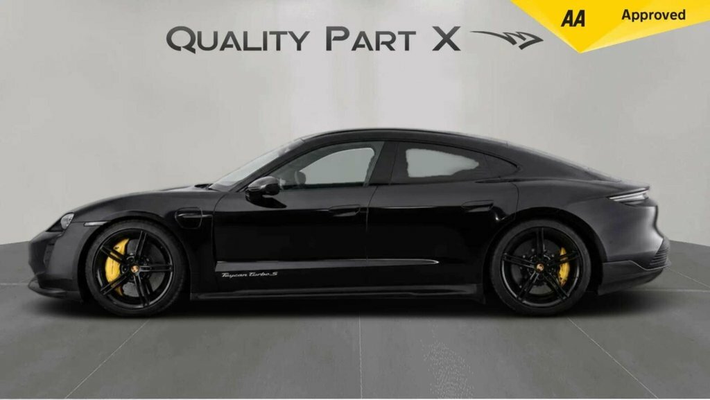 Porsche Taycan Turbo 500Kw 93Kwh White #7