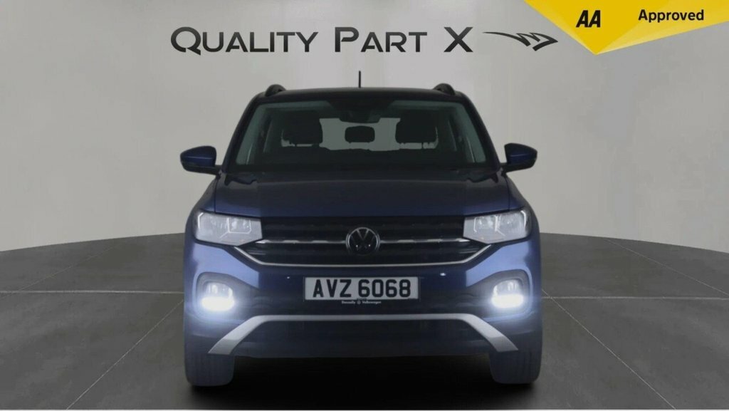 Volkswagen T-Cross Suv AVZ6068 Blue #2
