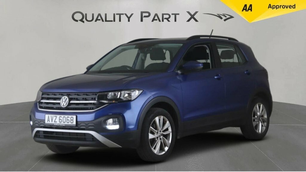 Volkswagen T-Cross Suv AVZ6068 Blue #3