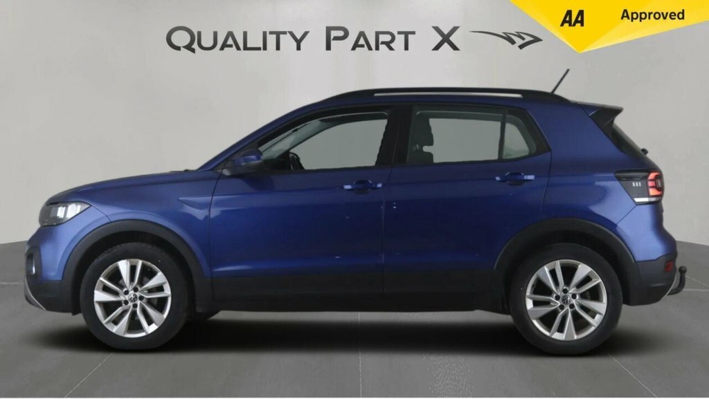 Volkswagen T-Cross Suv AVZ6068 Blue #4