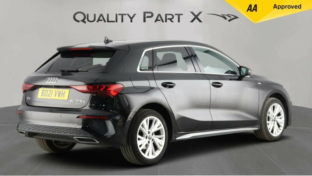 Audi A3 Hatchback Black #5