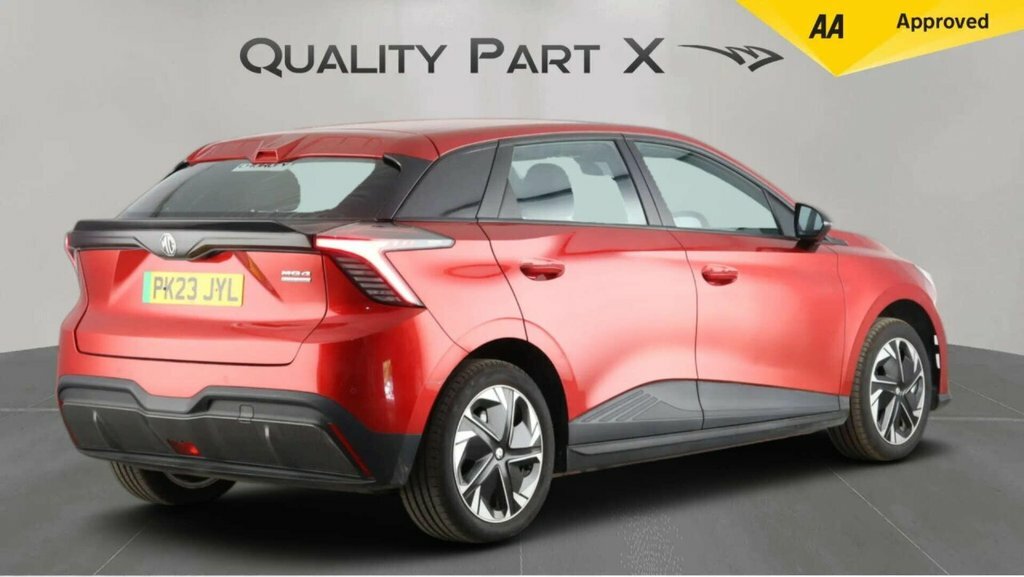 MG MG4 Hatchback PK23JYL Red #5