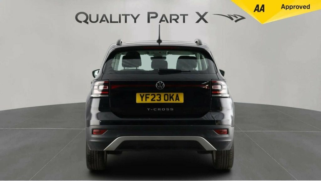 Volkswagen T-Cross Suv YF23OKA Black #6