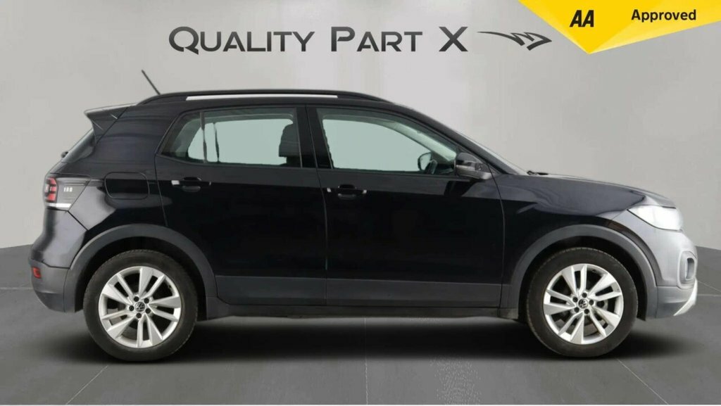 Volkswagen T-Cross Suv YF23OKA Black #4