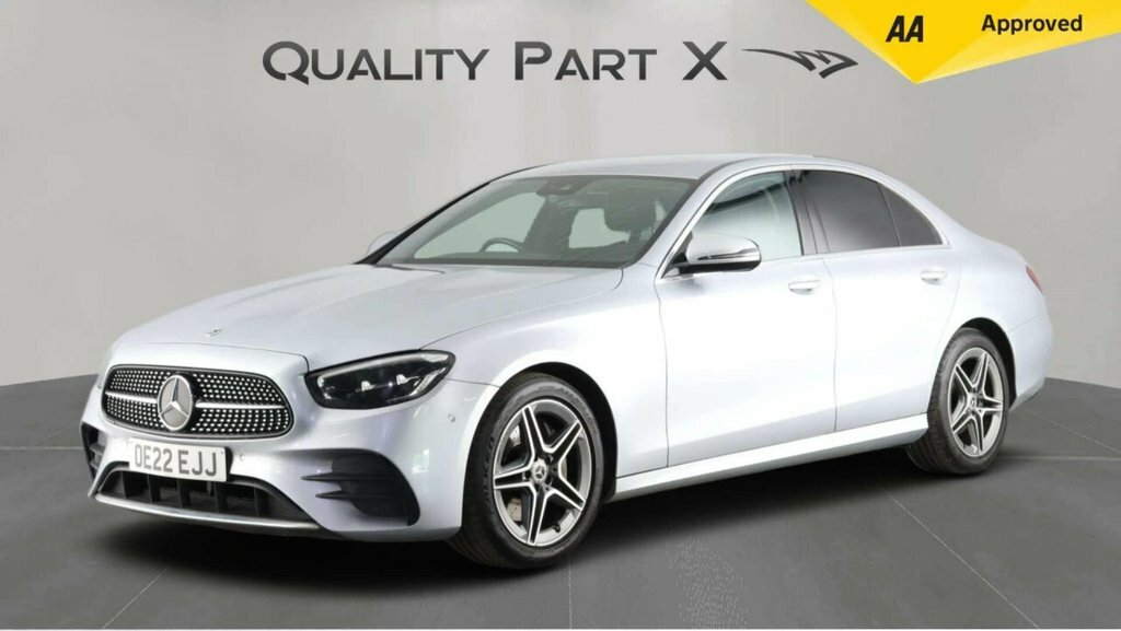 Mercedes-Benz E Class Saloon Silver #3
