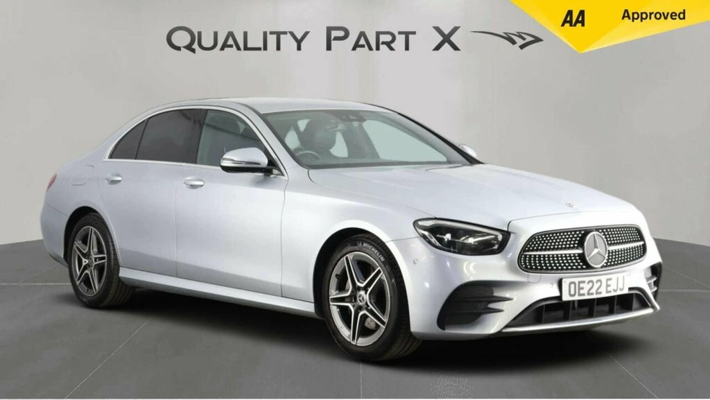 Mercedes-Benz E Class Saloon Silver
