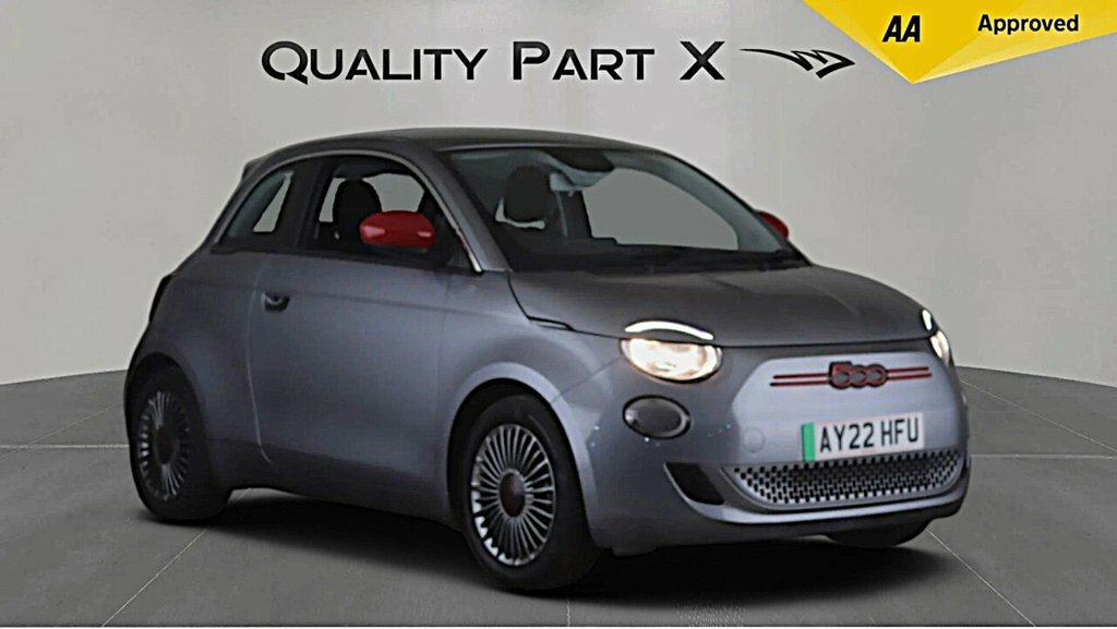 Fiat 500E Hatchback Grey