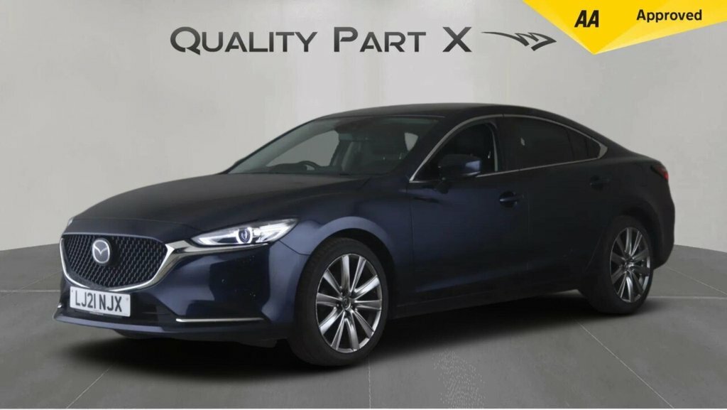 Mazda 6 Saloon LJ21NJX Blue #3