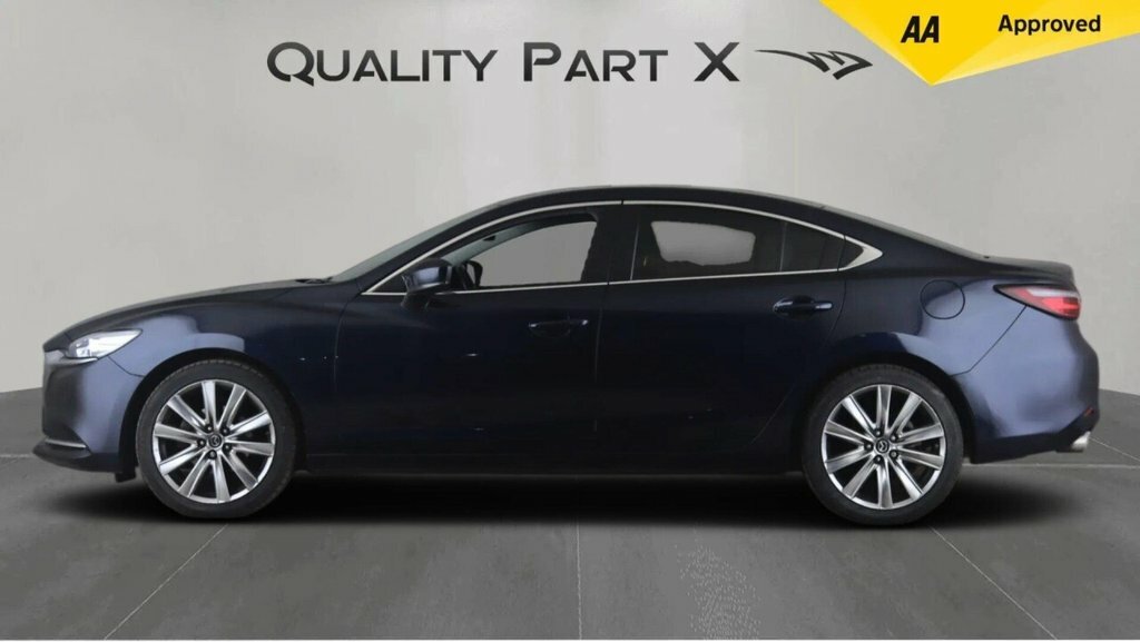 Mazda 6 Saloon LJ21NJX Blue #4