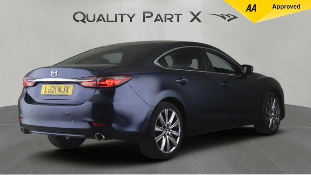 Mazda 6 Saloon LJ21NJX Blue #6