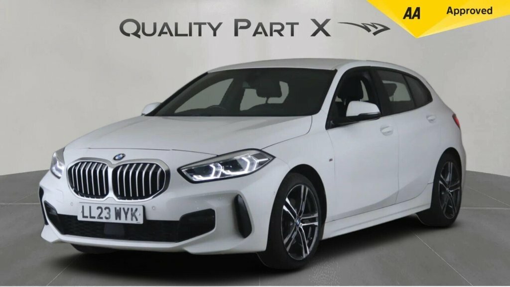 BMW 1 Series Hatchback LL23WYK White #2
