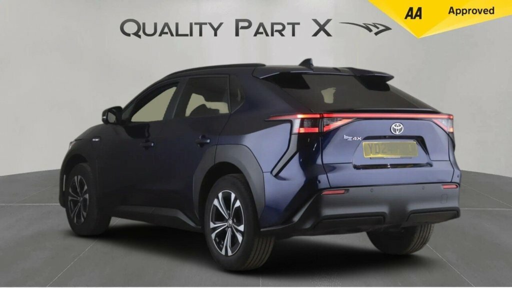Toyota bZ4X Suv Blue #5