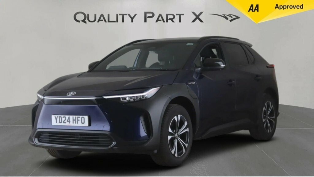 Toyota bZ4X Suv Blue #3