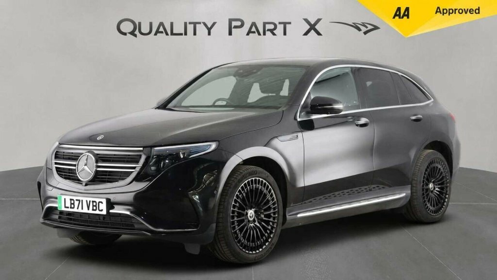 Mercedes-Benz EQC Eqc 400 4Matic Amg Line Premium Plus Black #3