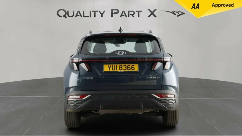 Hyundai Tucson Suv YUI8366 Blue #6