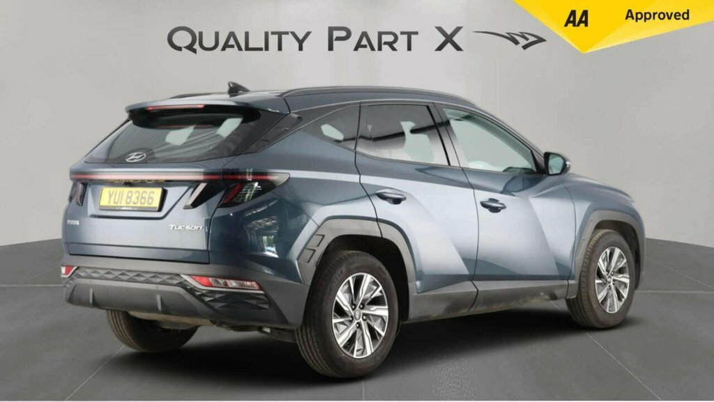 Hyundai Tucson Suv YUI8366 Blue #5