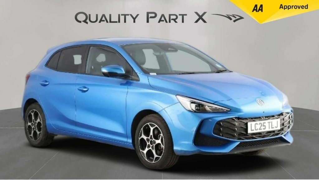 MG MG3 Hatchback Blue