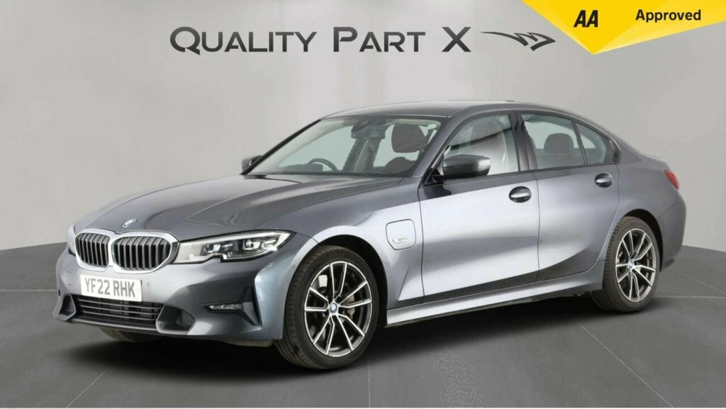 BMW 3 Series Saloon YF22RHK Grey #3