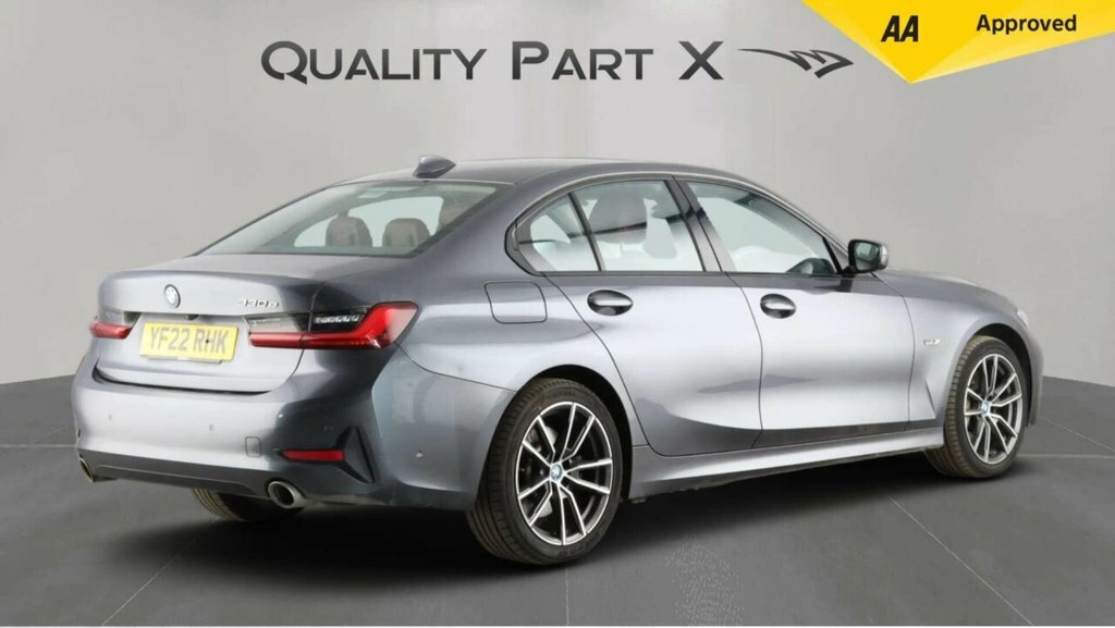 BMW 3 Series Saloon YF22RHK Grey #5