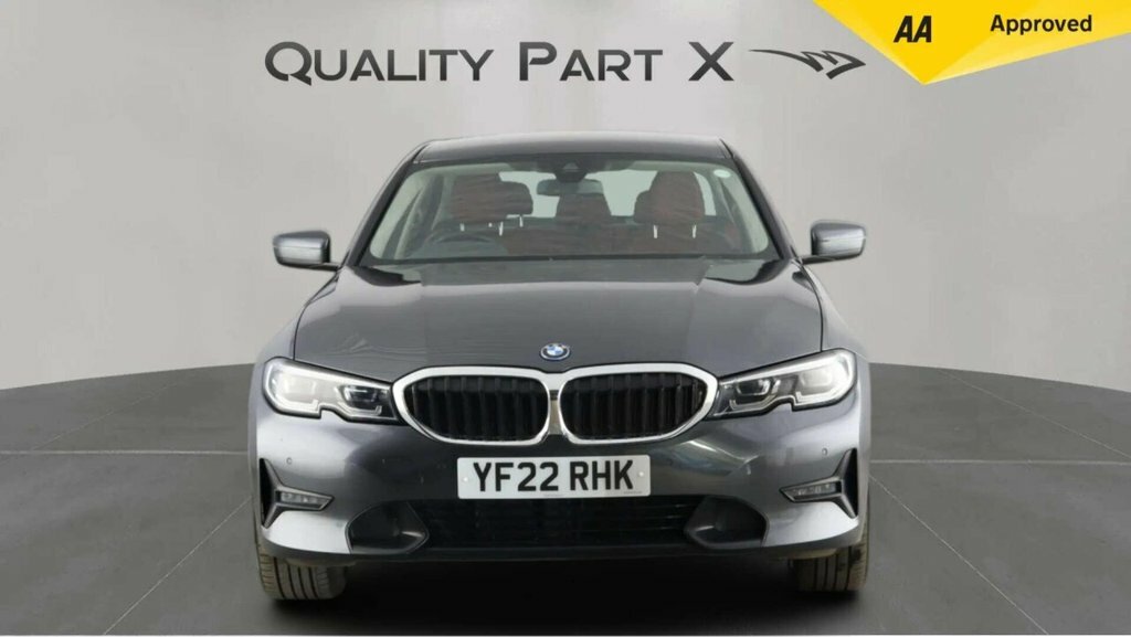 BMW 3 Series Saloon YF22RHK Grey #2