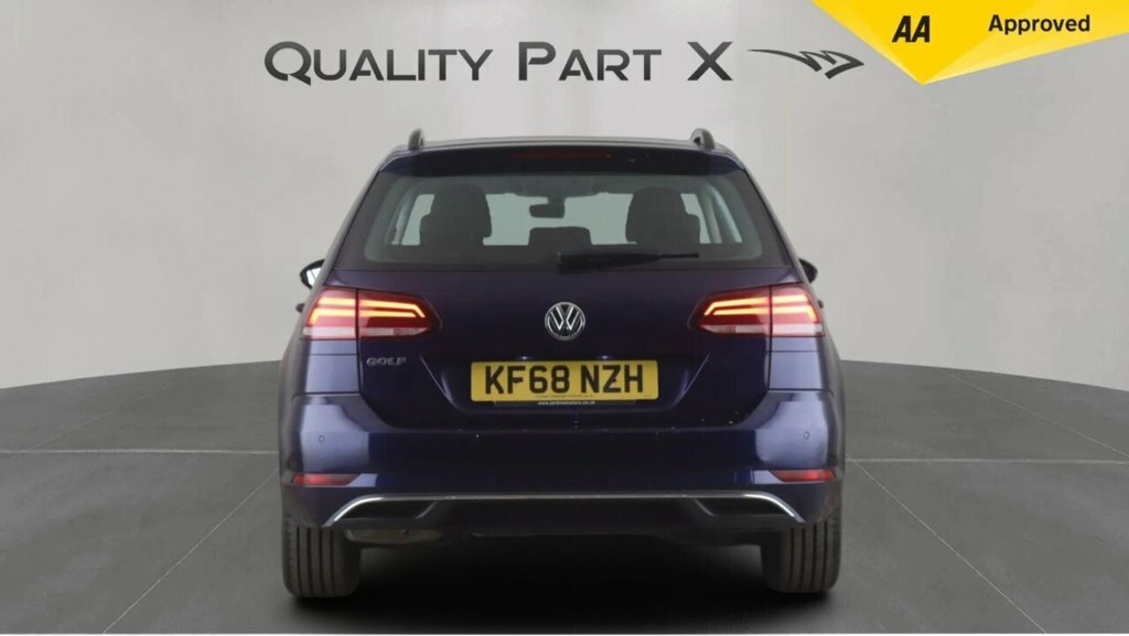 Volkswagen Golf Estate KF68NZH Blue #6