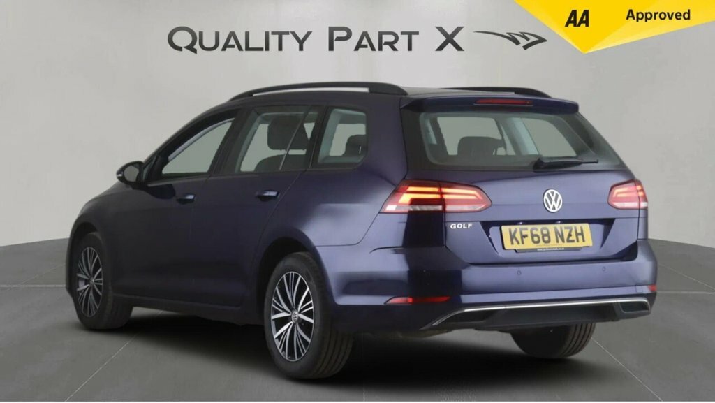 Volkswagen Golf Estate KF68NZH Blue #5