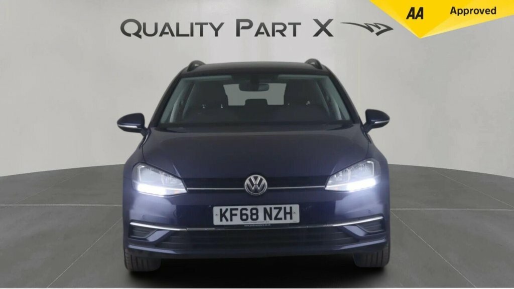 Volkswagen Golf Estate KF68NZH Blue #2